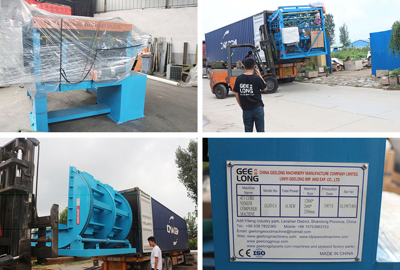 Geelong machinery today loaded one container