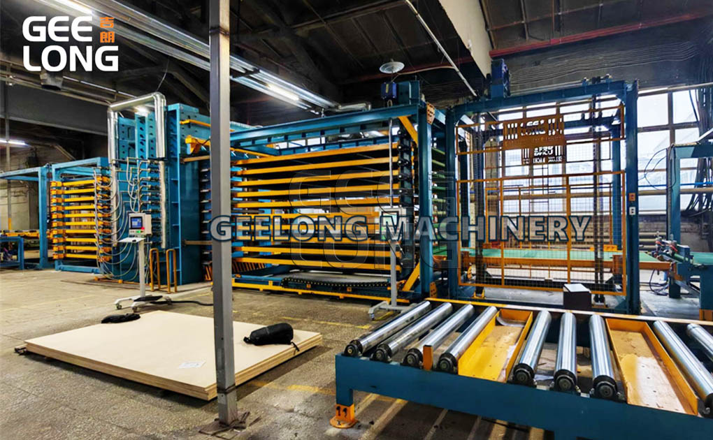 5x10feet plywood film faced hot press machine line GEELONG 5x10feet plywood film faced hot press machine line GEELONG