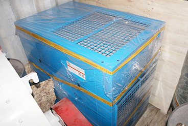 Geelong machinery exported one complete 6x9ft particle board production line to our client