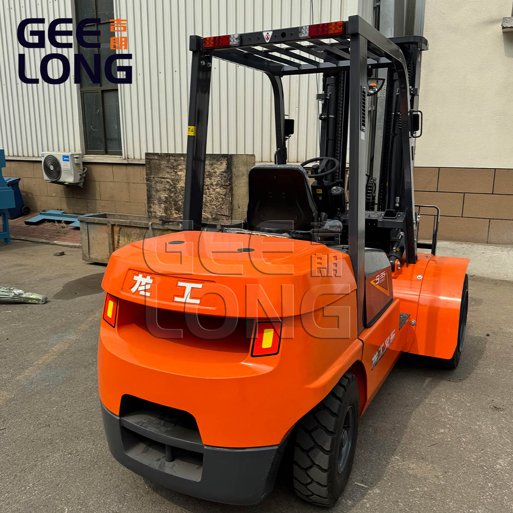 Double wheel 3T forklift machine for plywood factory