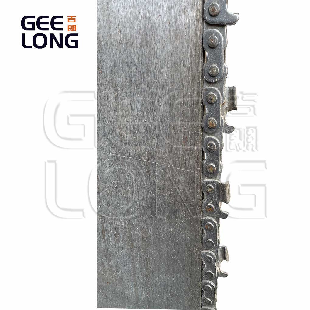 Wood log chain cutter