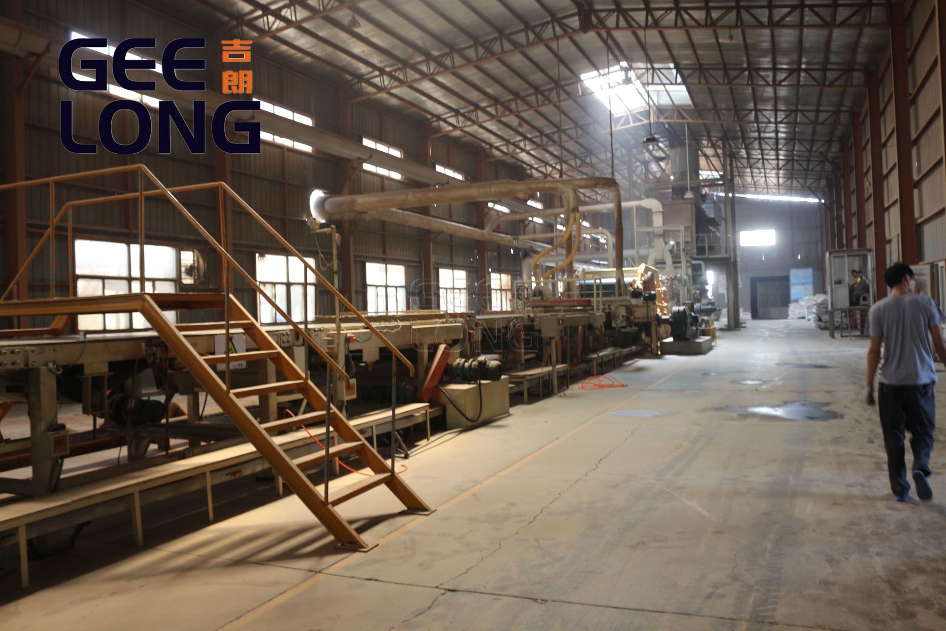 MDF production line