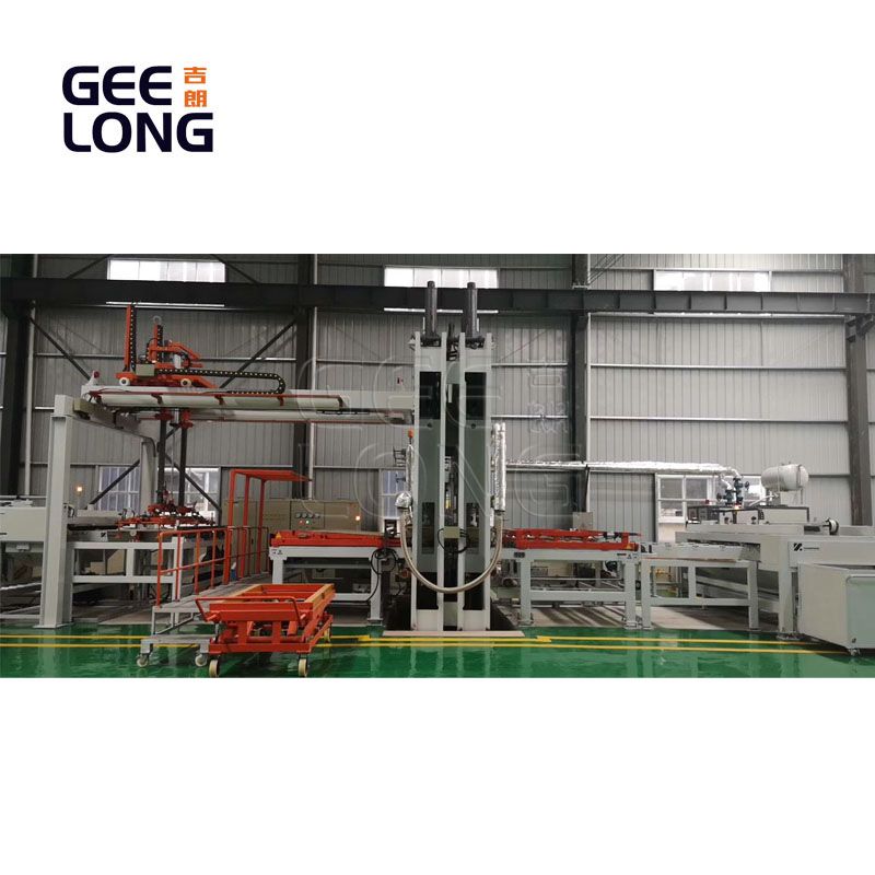short cycle melamine laminate hot press machine